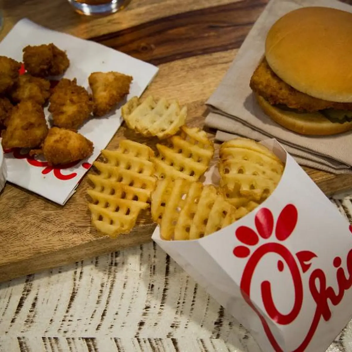 Chick-Fil-A Sauce Flavored Waffle Potato Chips