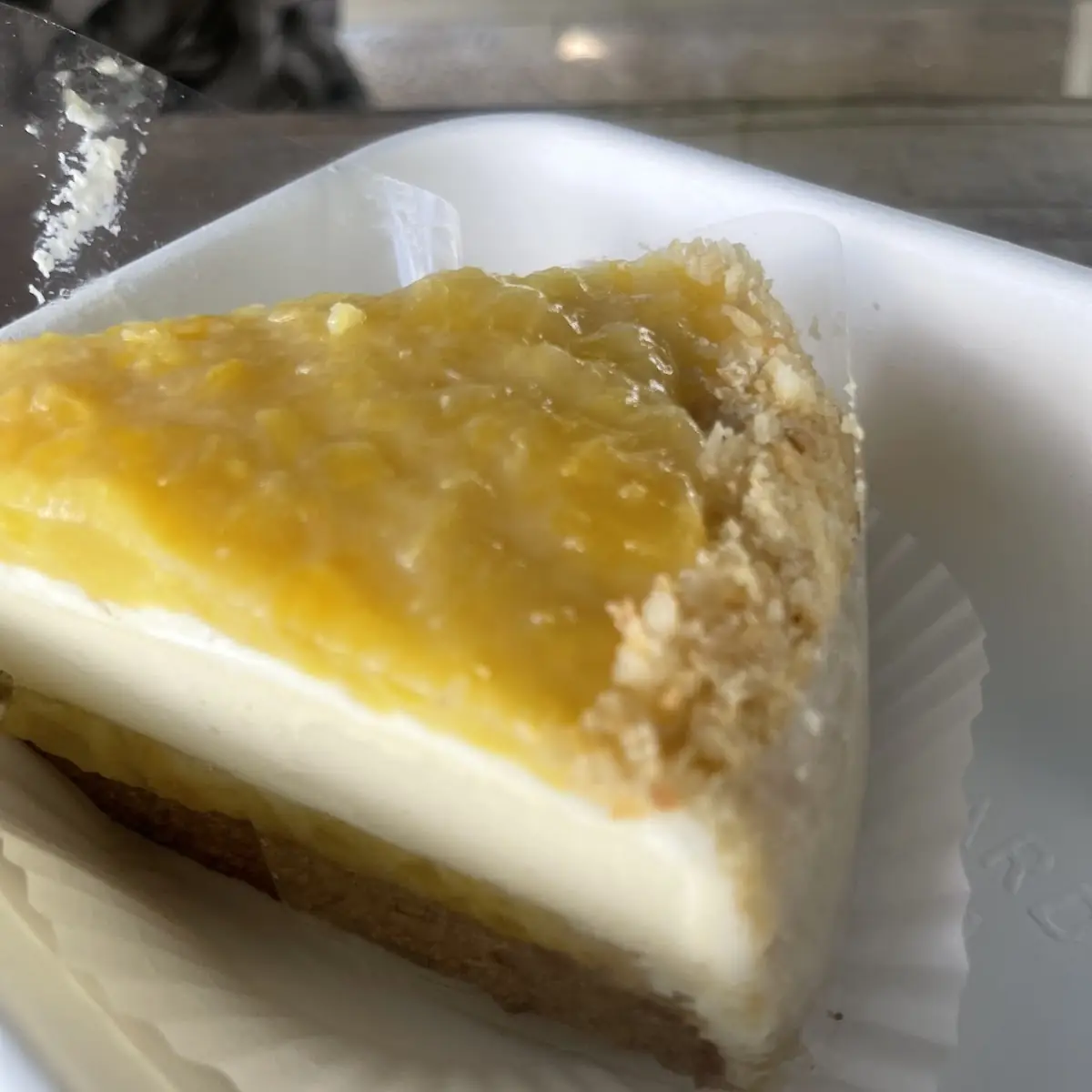 Pineapple Macadamia Nut Cheesecake