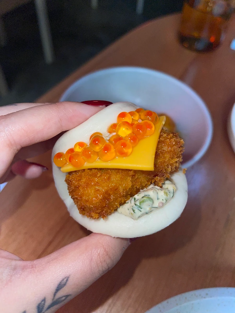 Fish Finger Bao, King Clarence
