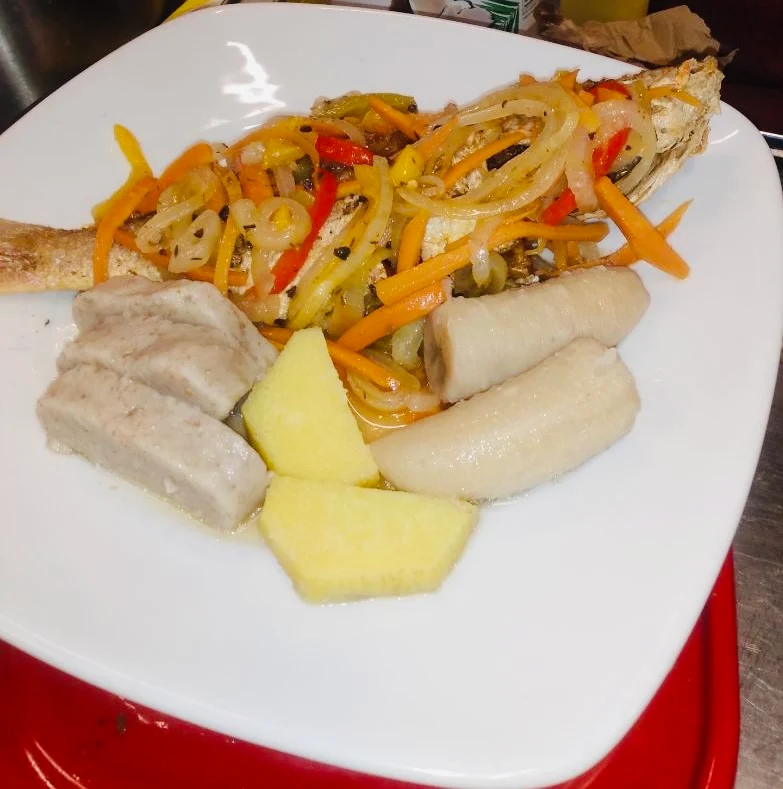 Escovitch Snapper, Mealtors Jamaican Fusion Cuisine