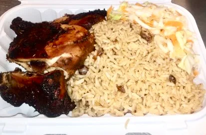 Jerk Chicken 1 2 lb, Mealtors Jamaican Fusion Cuisine