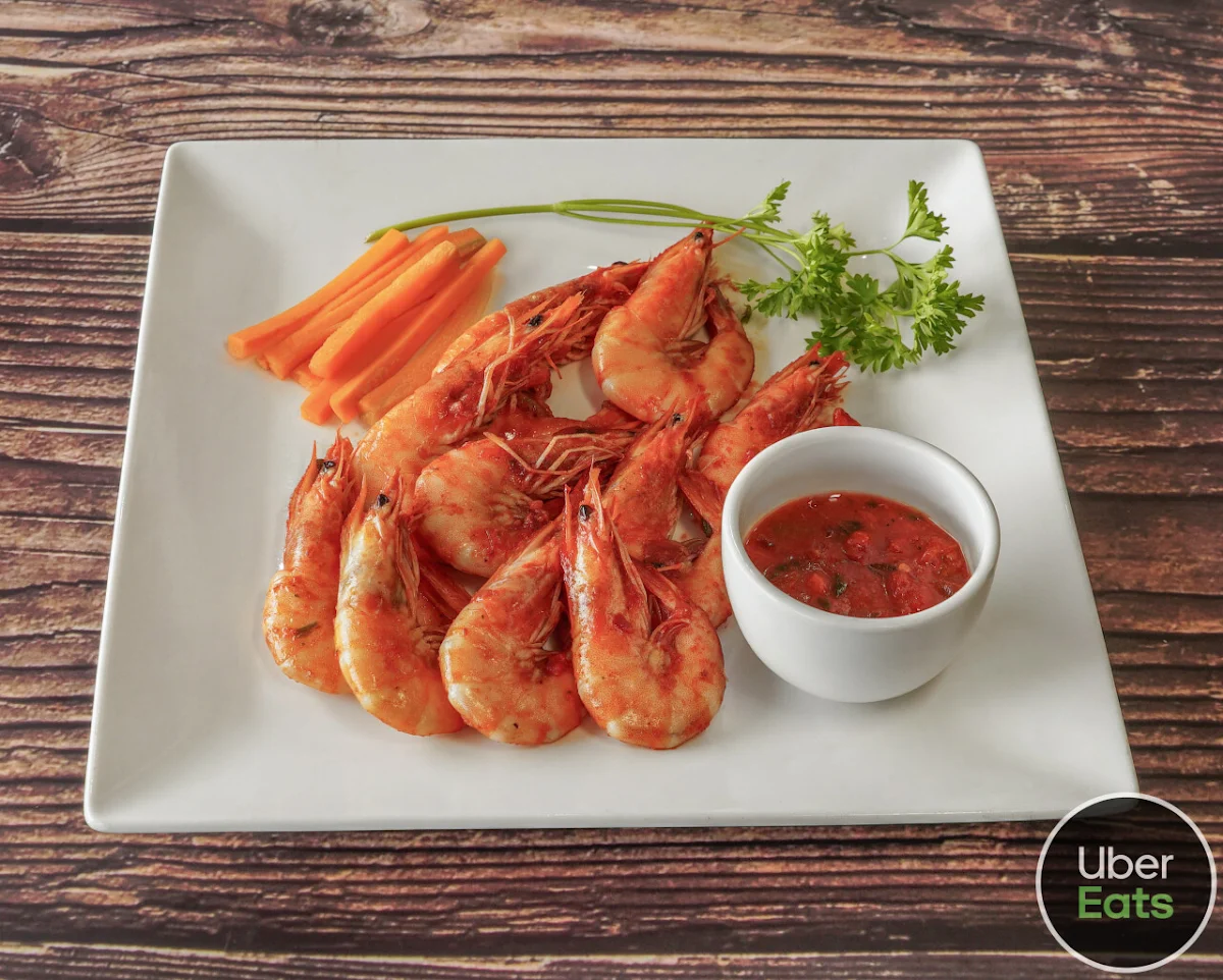 Pepper Shrimp, Mealtors Jamaican Fusion Cuisine