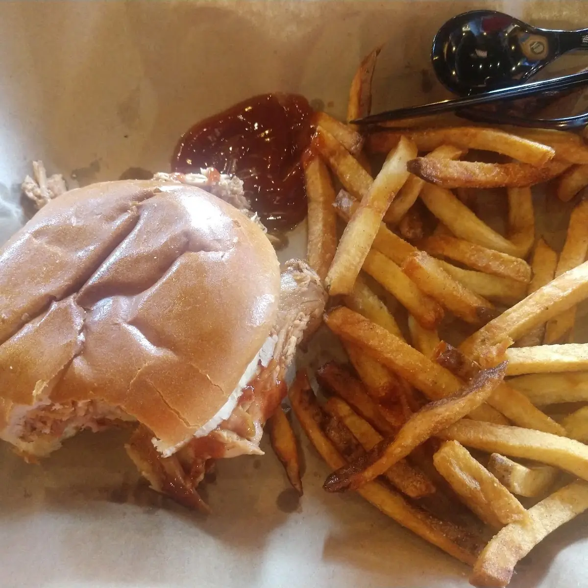 Pulled Chicken Sandwich