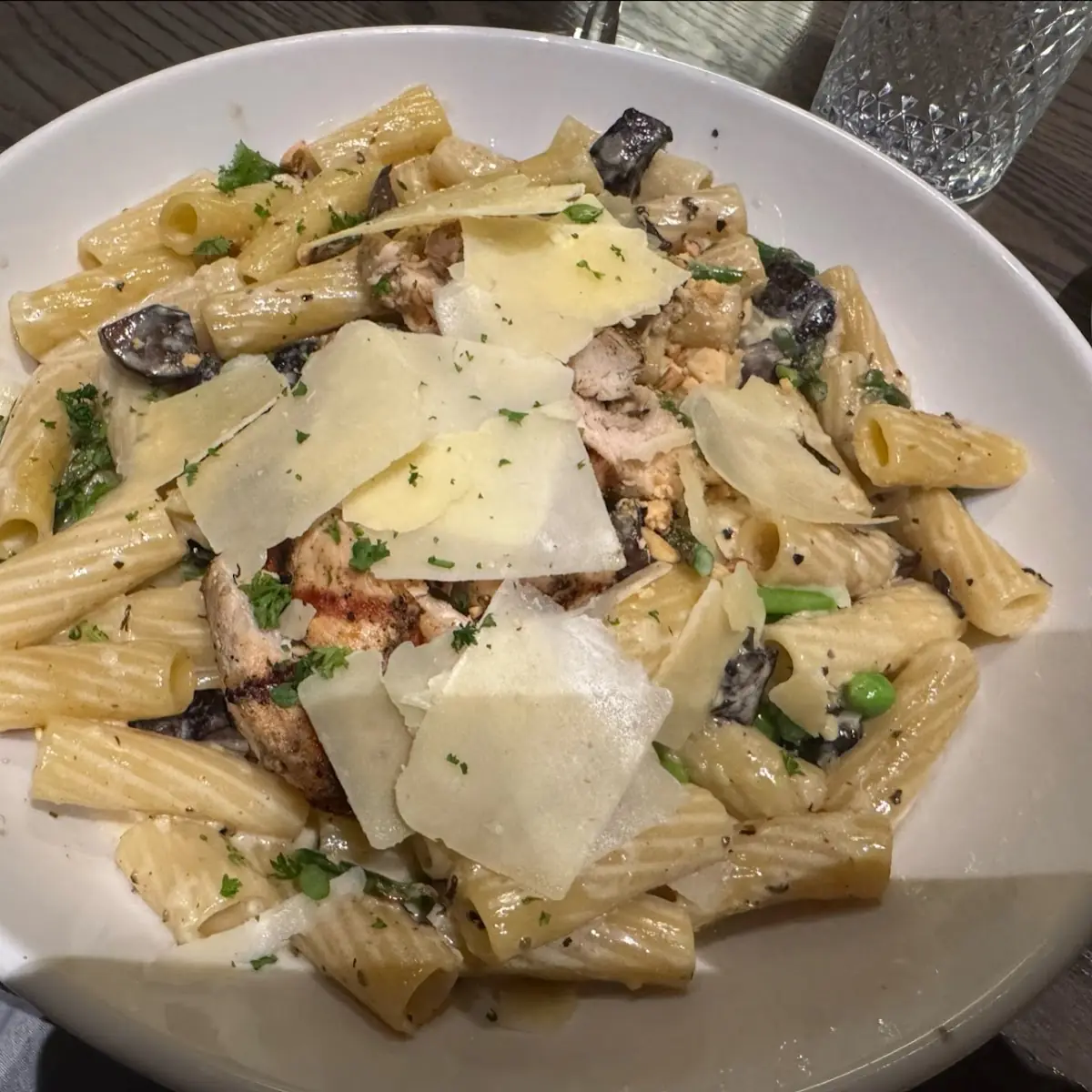 Wild Mushroom Rigatoni Broccoli