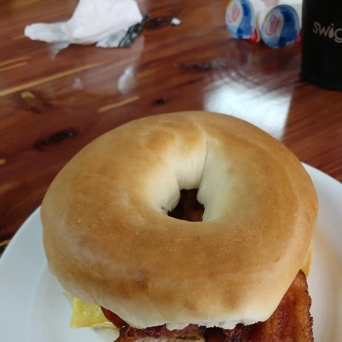 Bacon Egg and Cheese Bagels