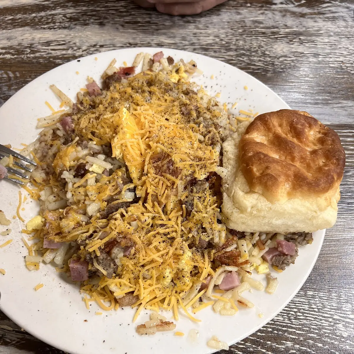 Loaded Hash Browns