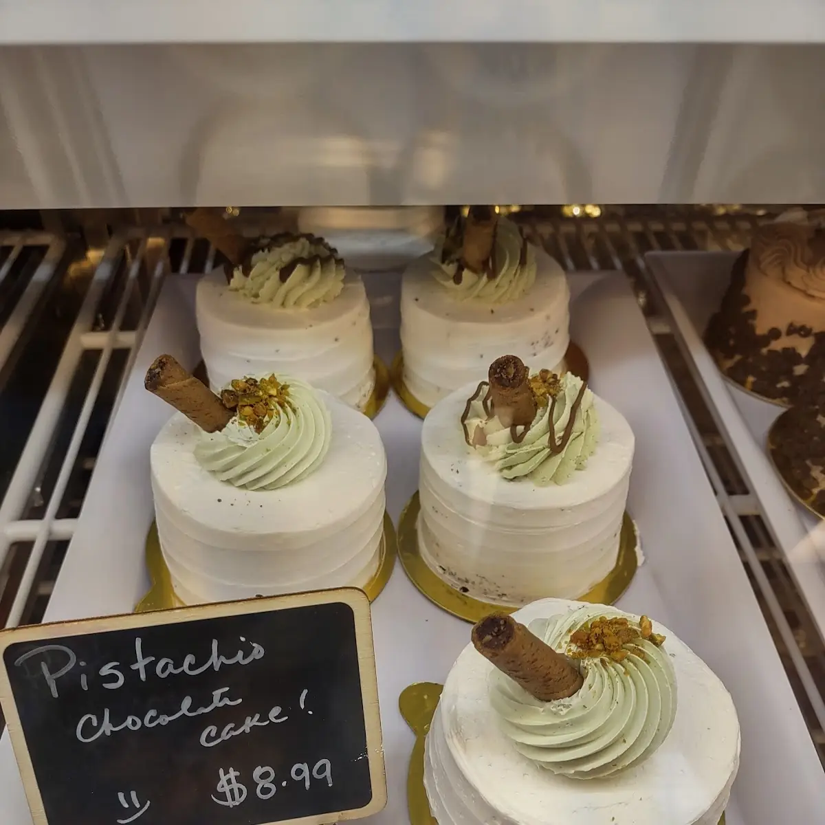 Pistachio Chocolate Cake