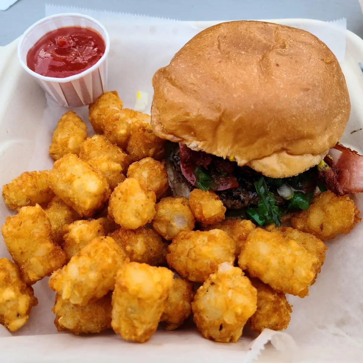 Bacon Cheese Burger Combo