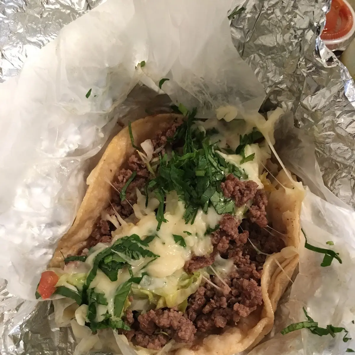 Beef Taco with Everything