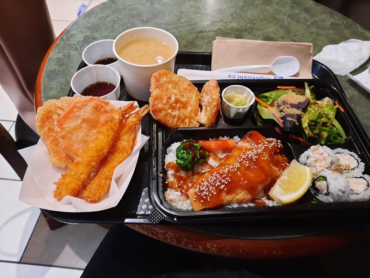 Salmon Bento Box