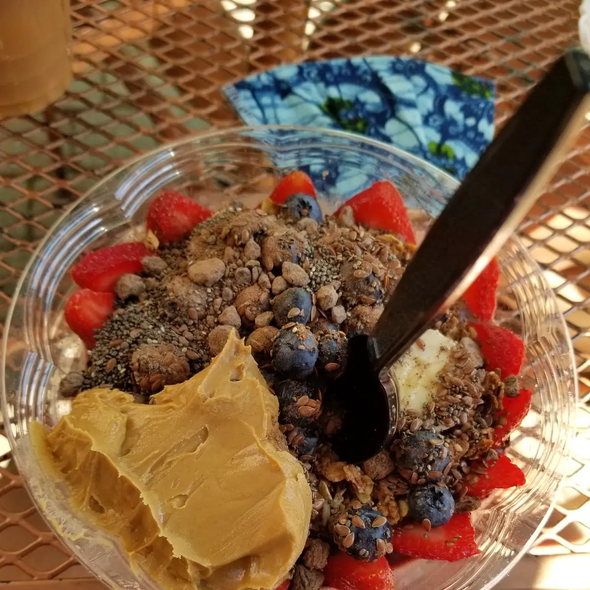 Acai Bowl with Peanut Butter