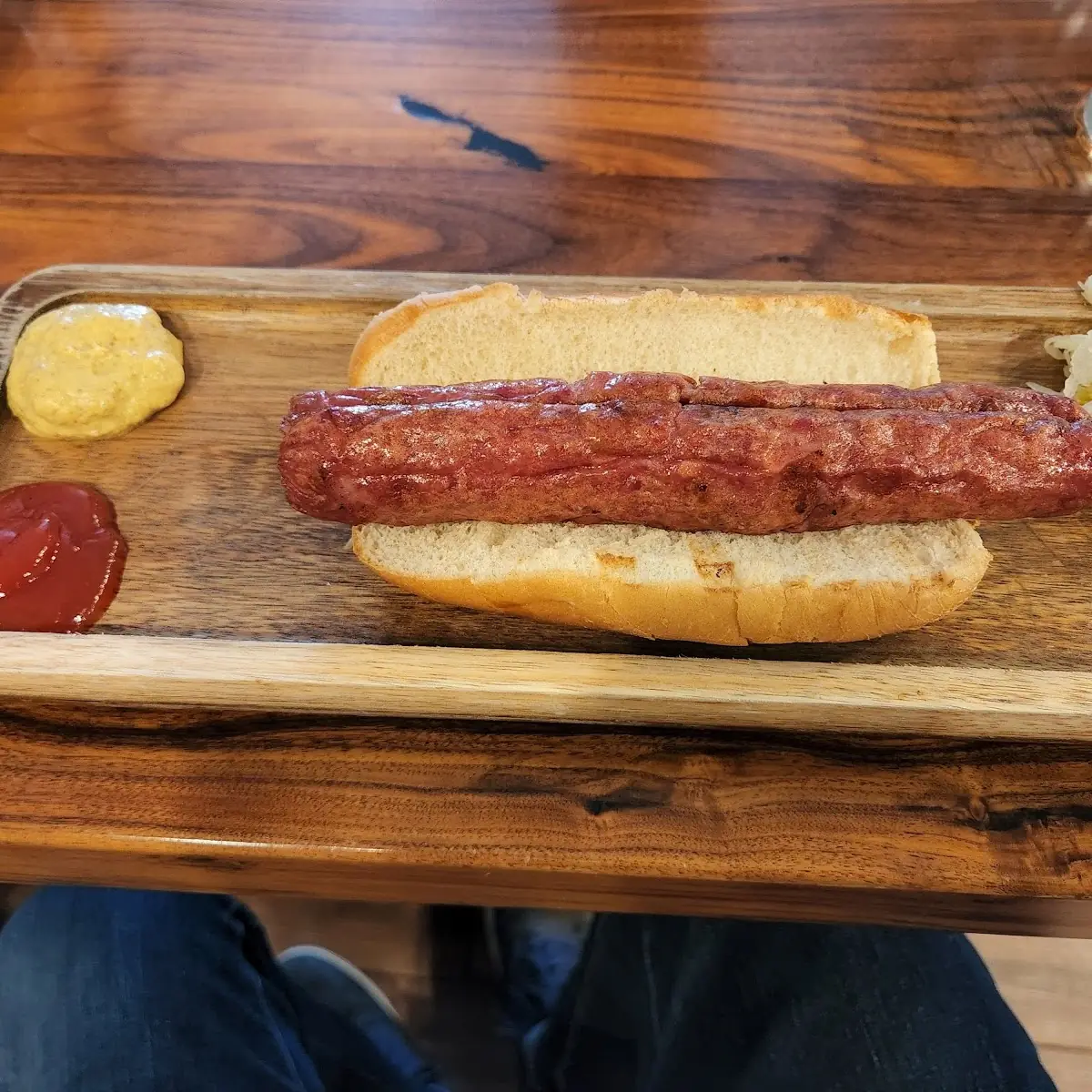 Rilled Hot Dog