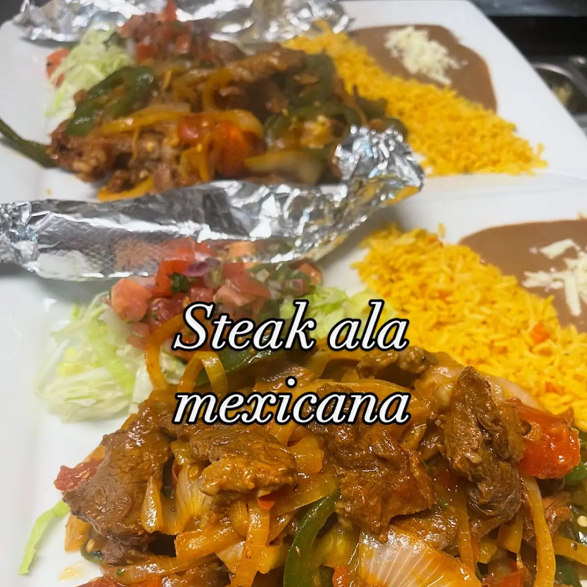 Steak a La Mexicana