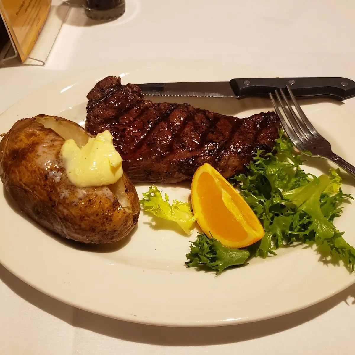 Steak and Baked Potato