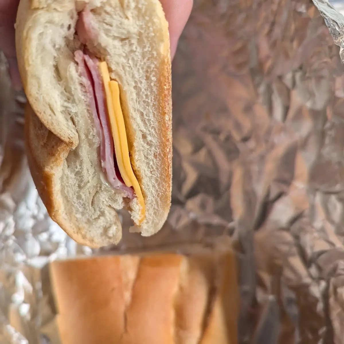 Ham and Cheese Sandwich