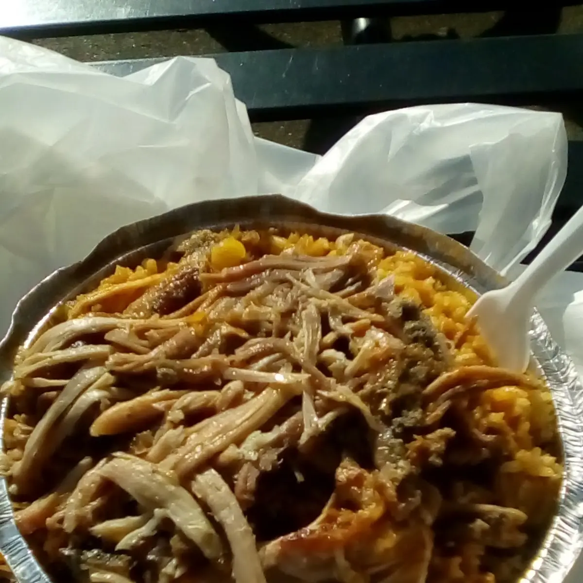 Pernil with Rice & Beans