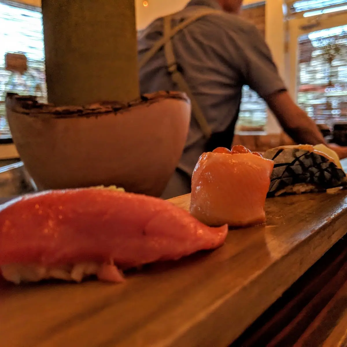 Toro Salmon Nigiri