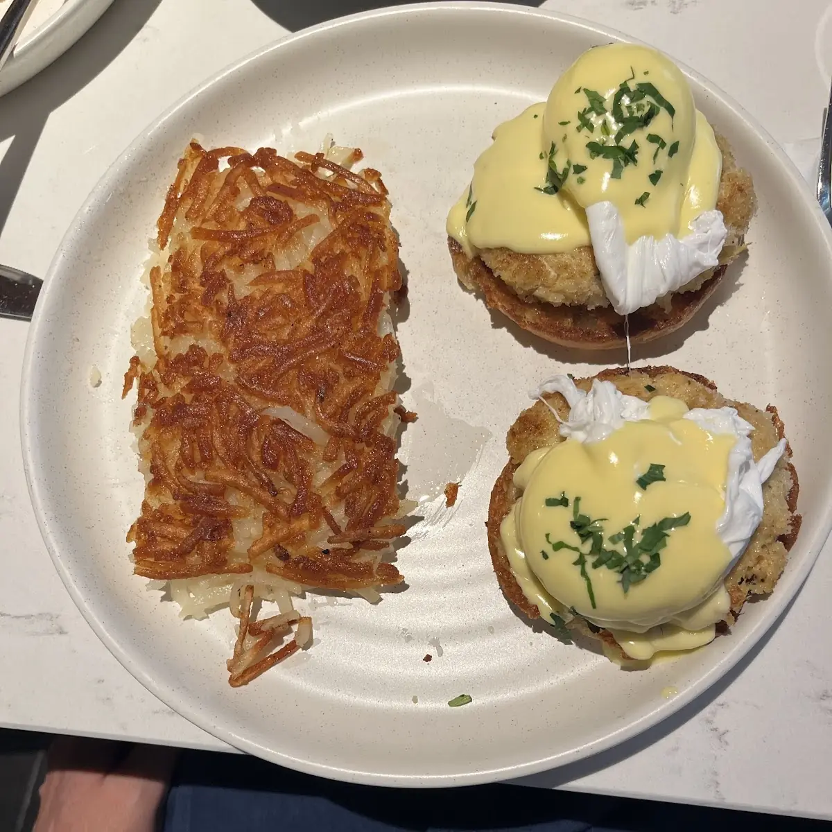 Crab Cake Benedict