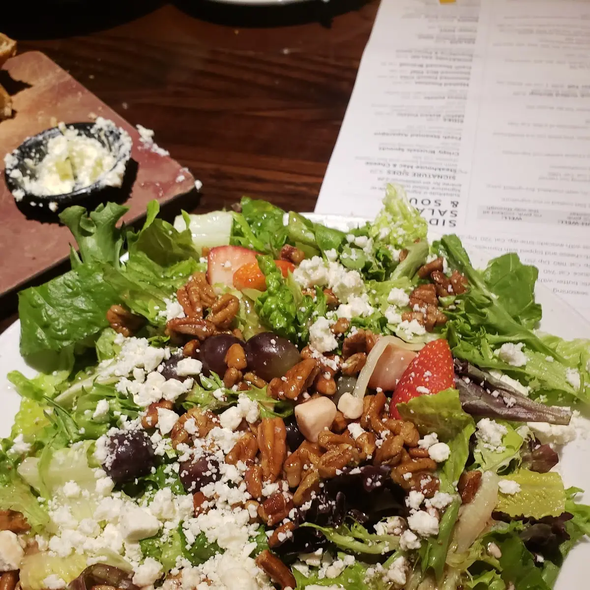 Strawberry & Pecan Salad