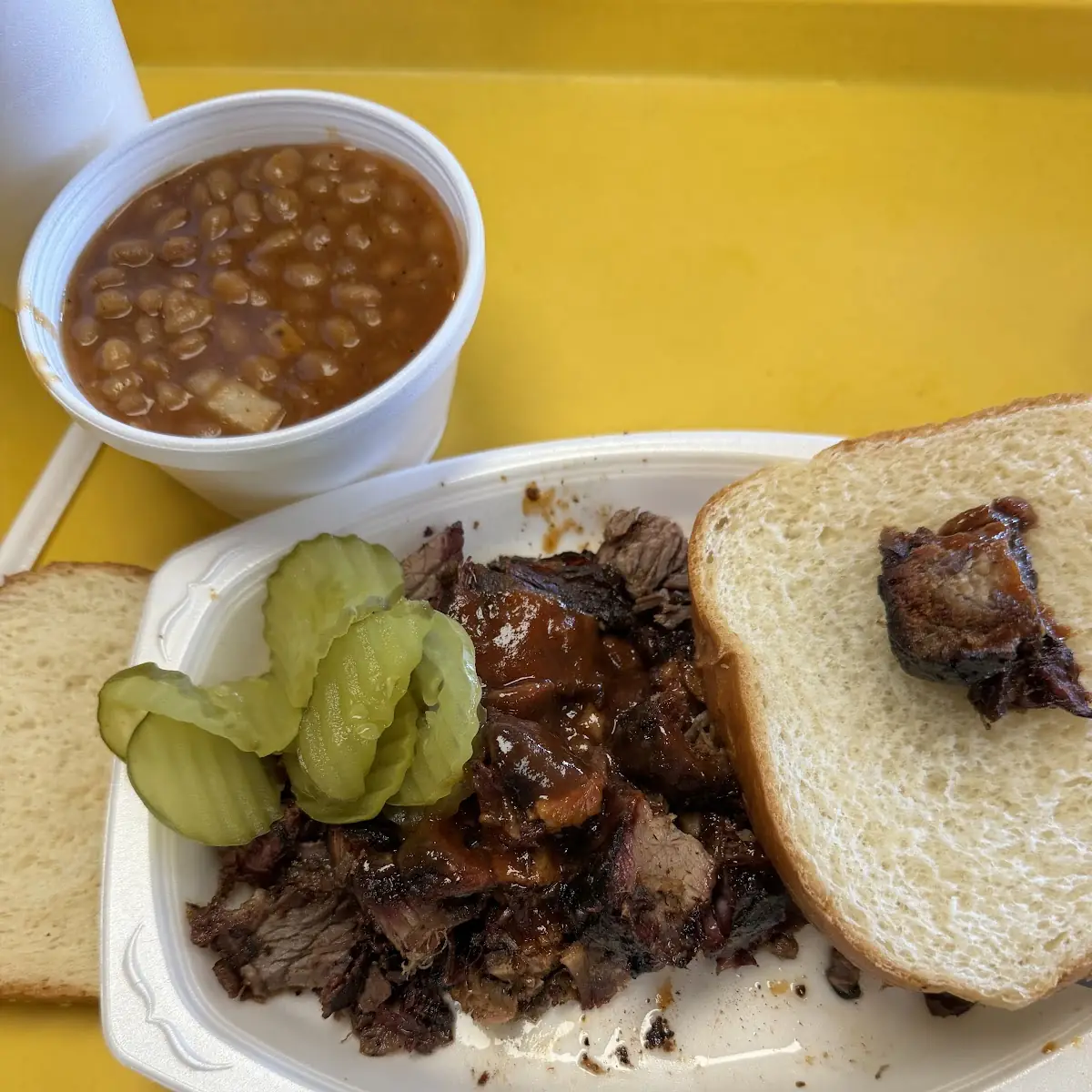 Burnt Ends Sandwich
