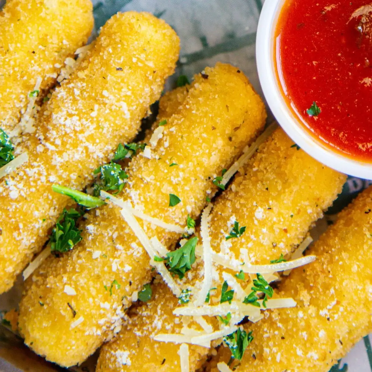 Fried Mozzarella Sticks