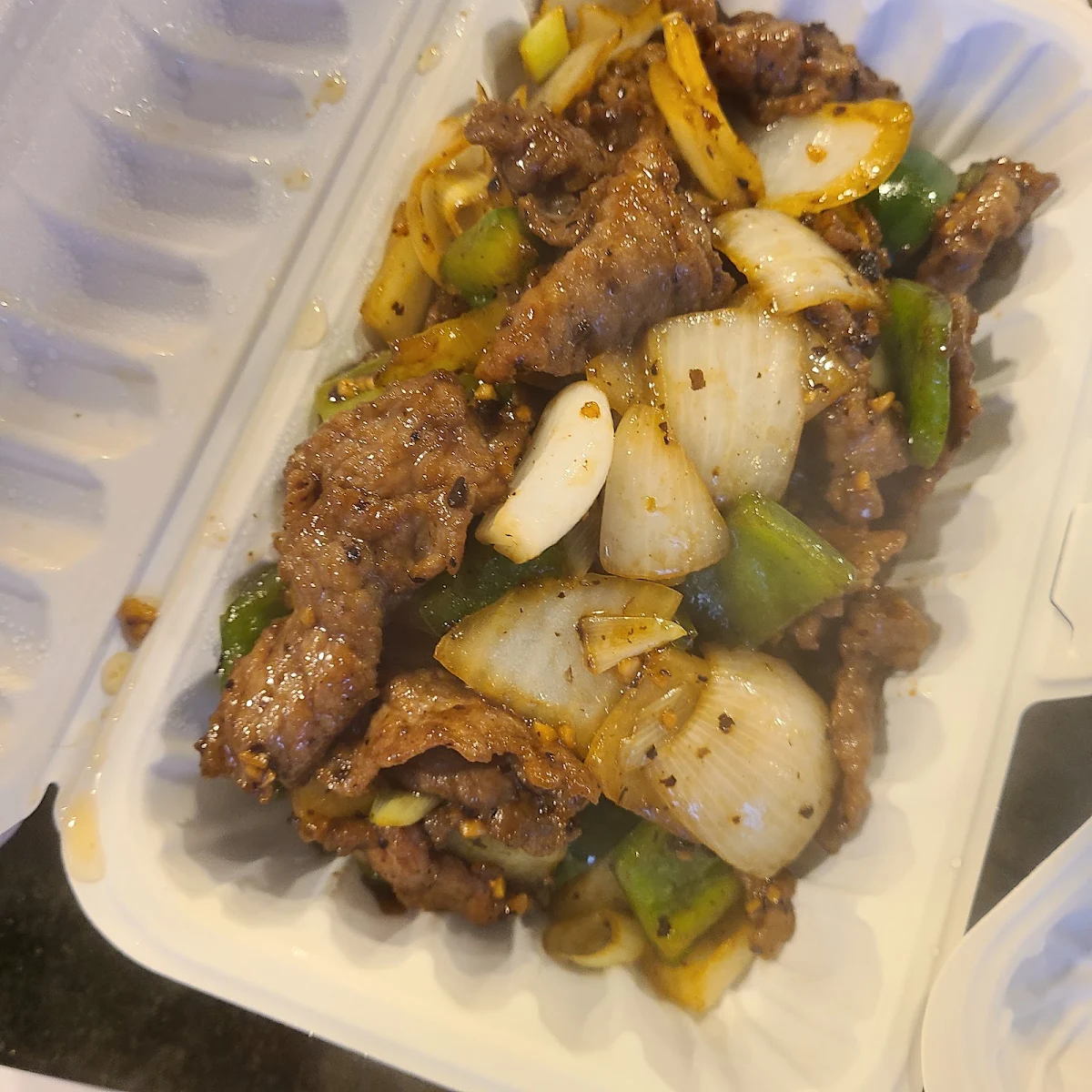 Black Pepper Beef with Bean Sauce, Super Taste 廣東小炒