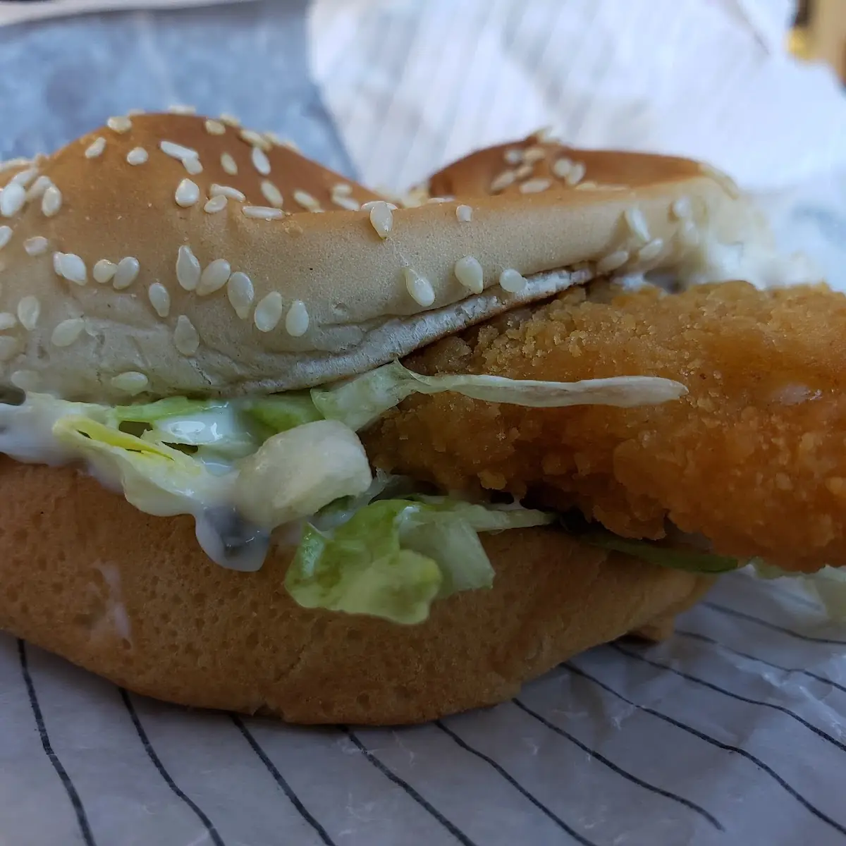 Crispy Fish Sandwich