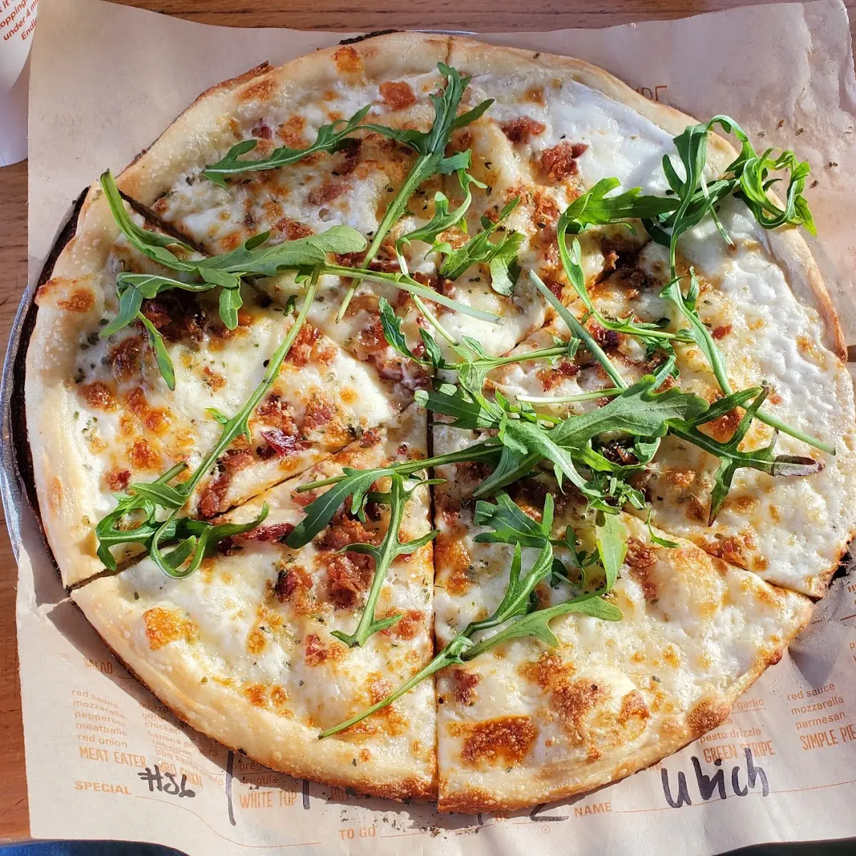 White Top Pizza