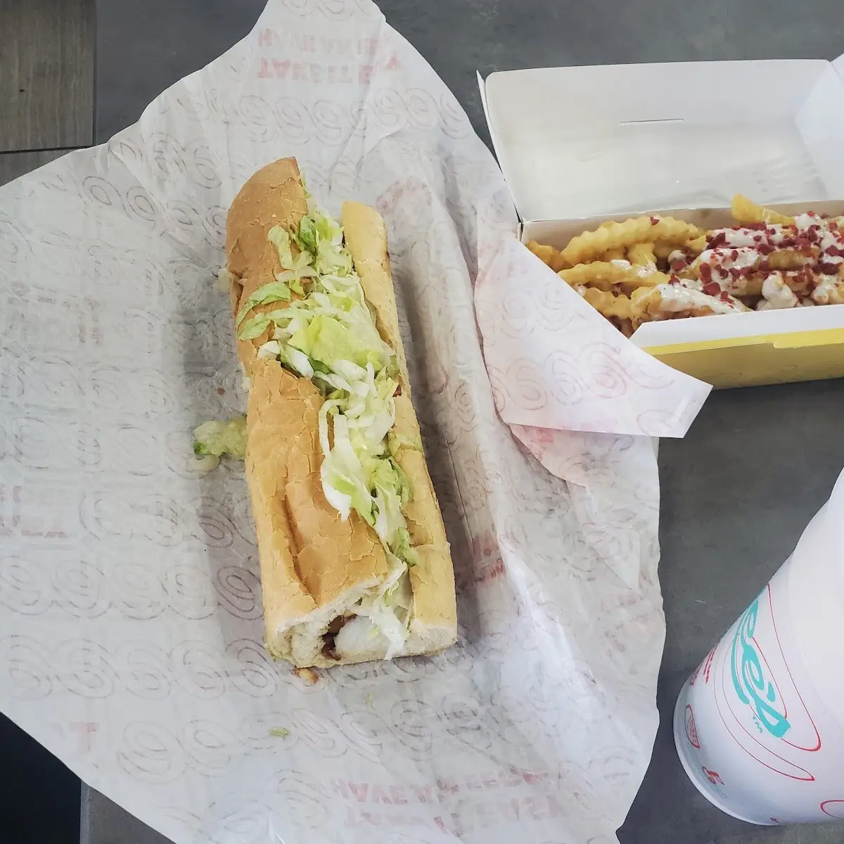 Half Roast Beef Sub