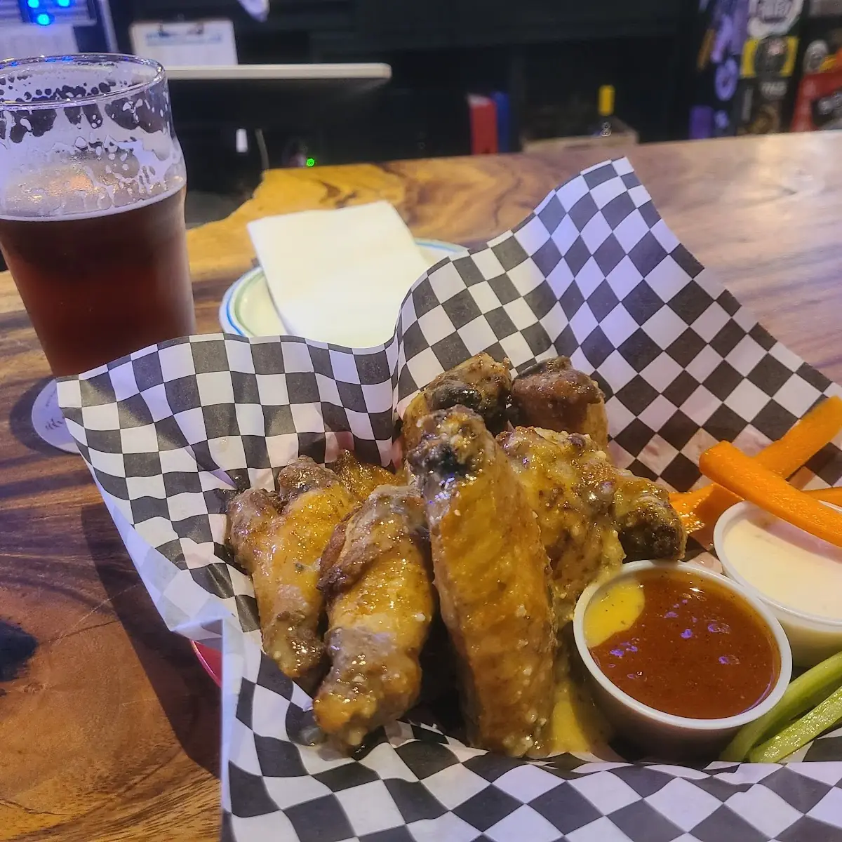 Smoked Bone in Wings