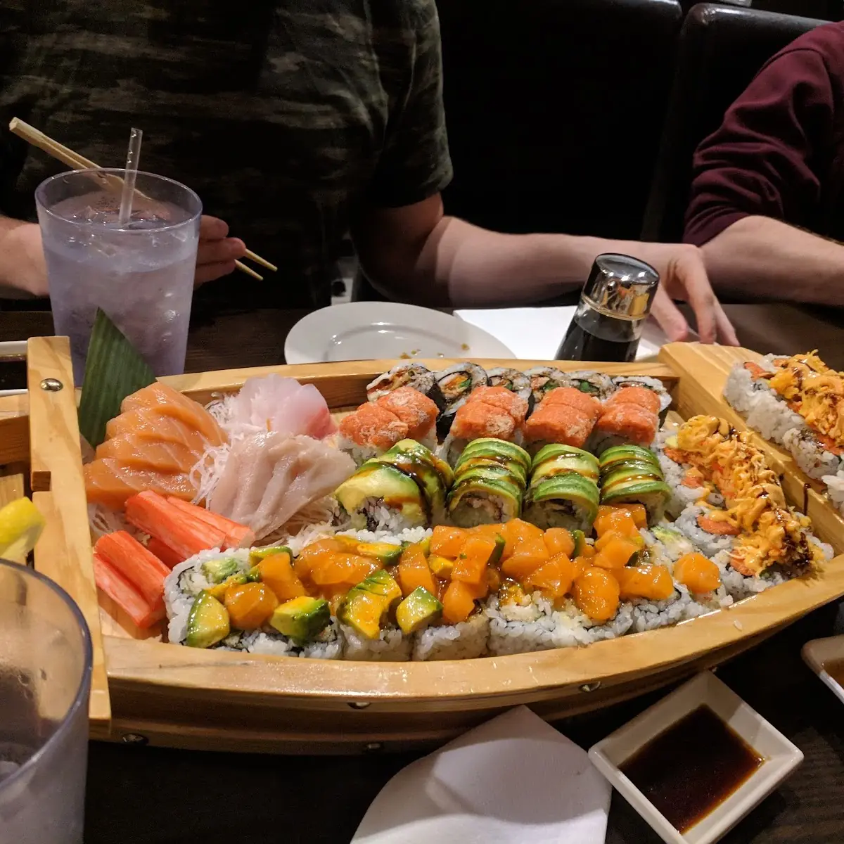 Assorted Sushi and Sashimi