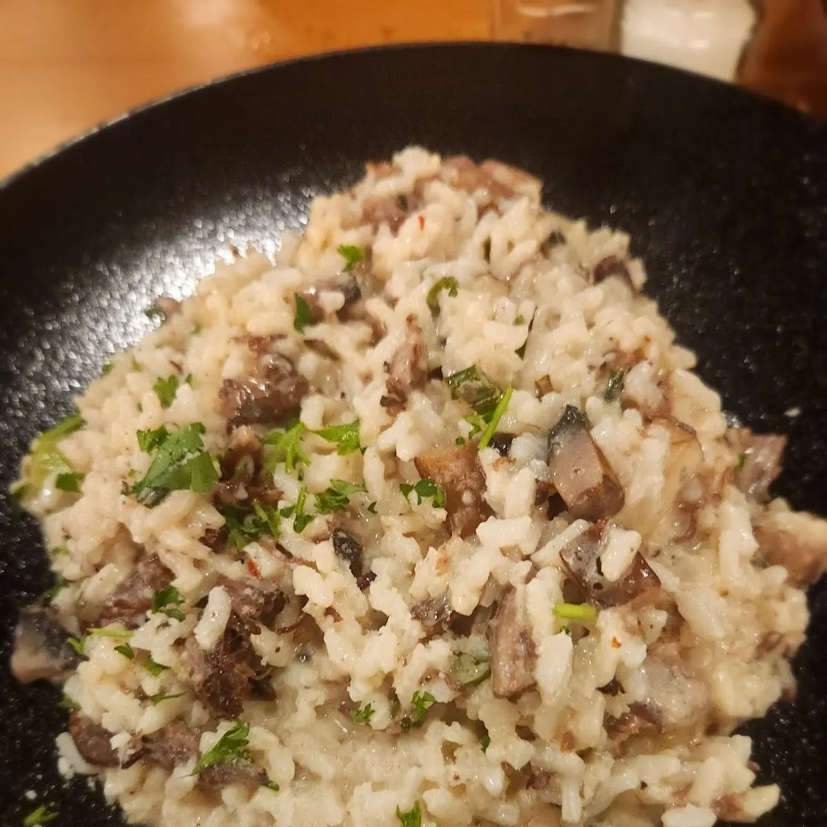White Truffle Mushroom Risotto