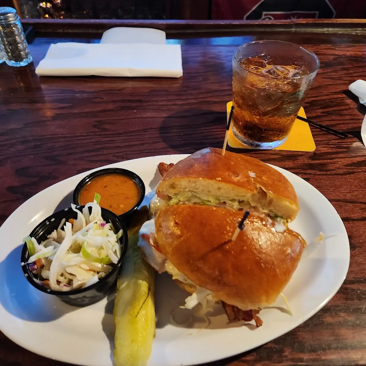 Bubba's Kickin' Chicken Sandwich