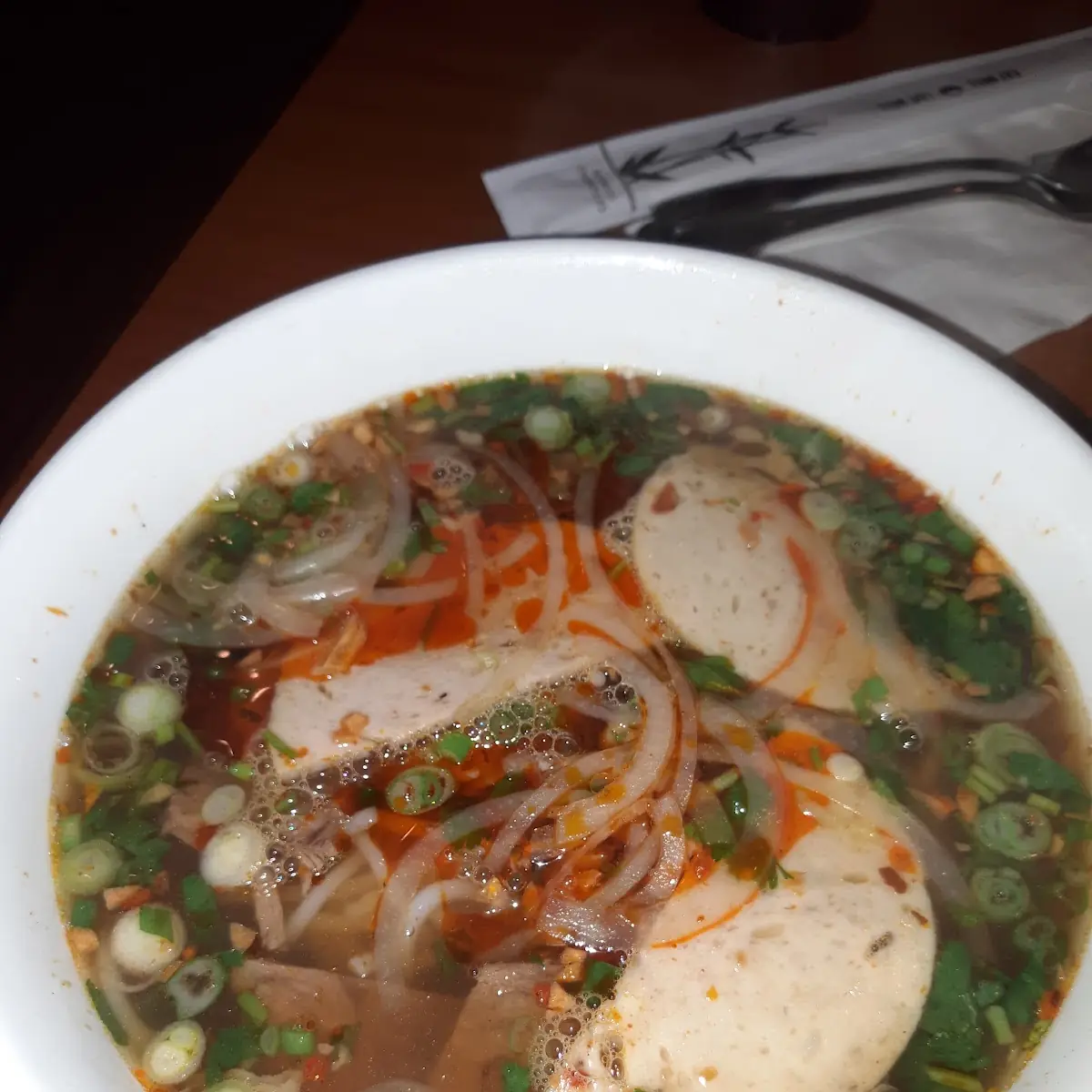 Spicy Lemongrass Beef Noodle Soup