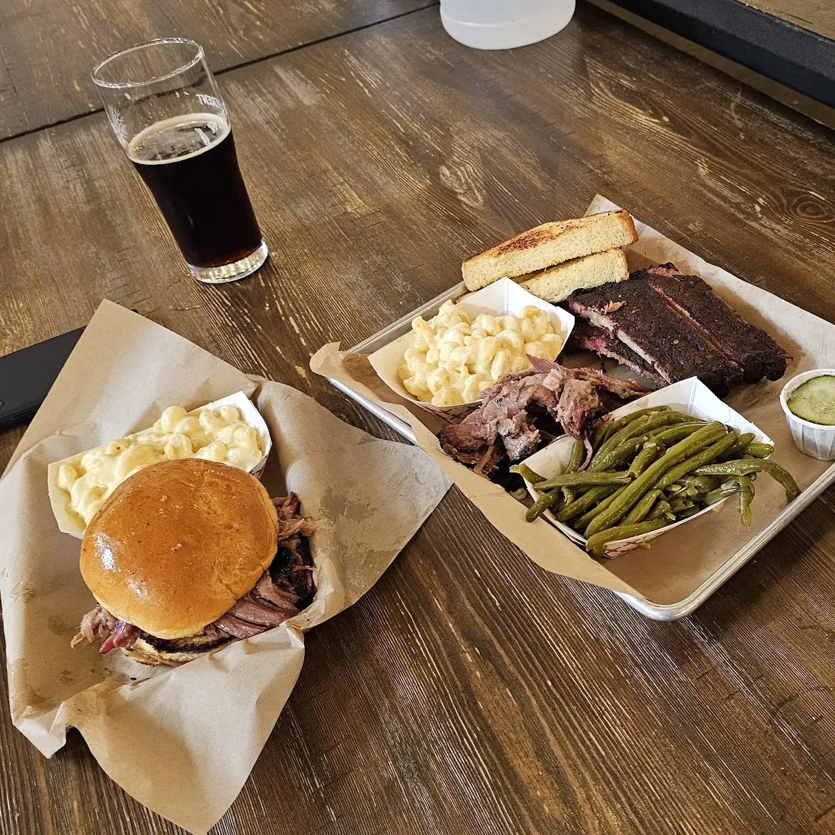Brisket Sandwich with Fries