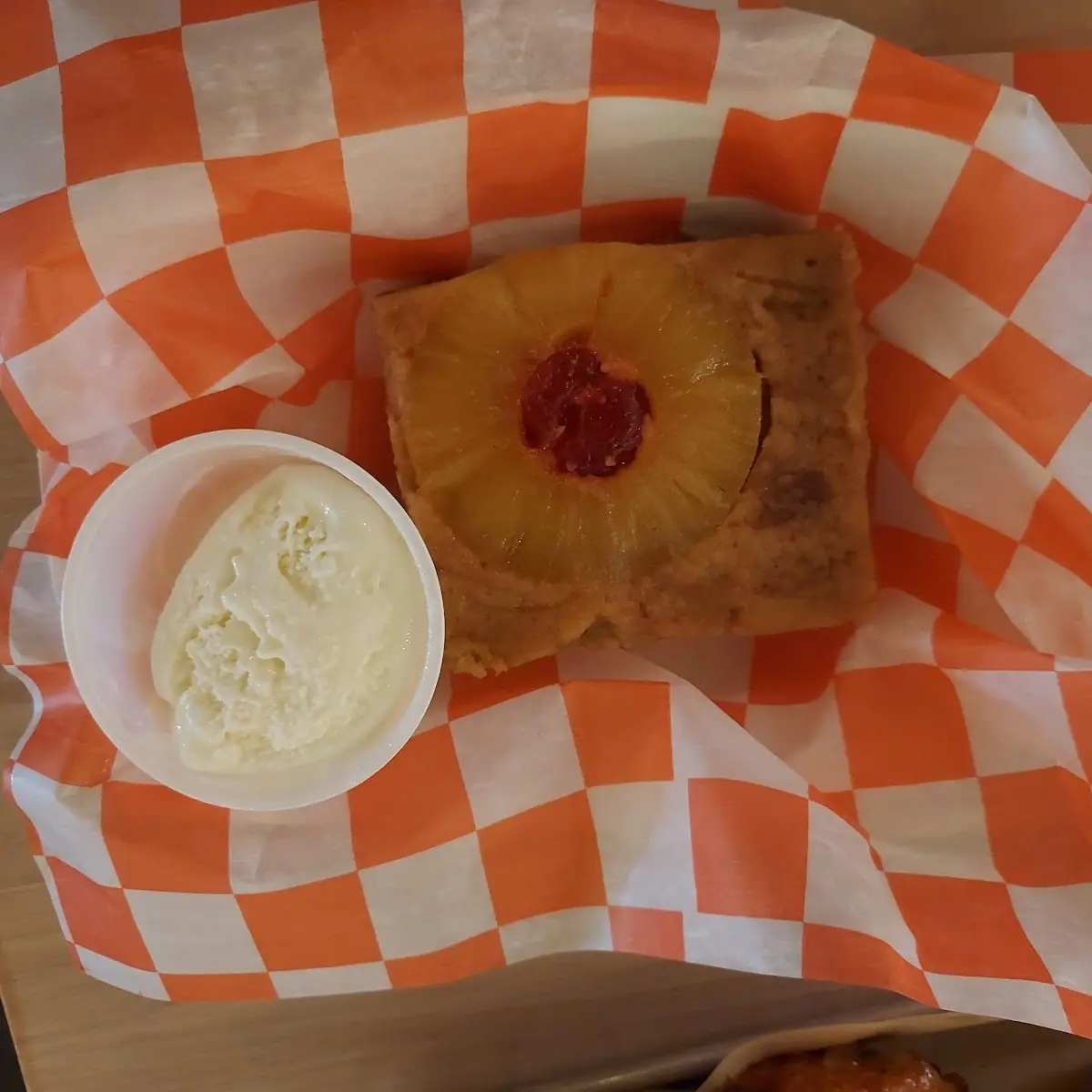 Pineapple Bread Pudding