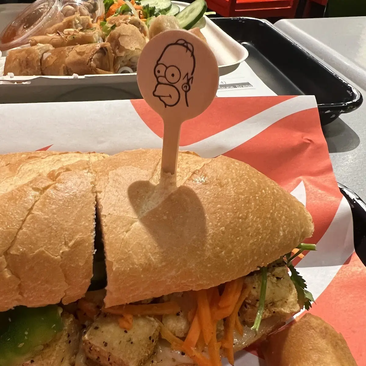Crispy Tofu Banh MI