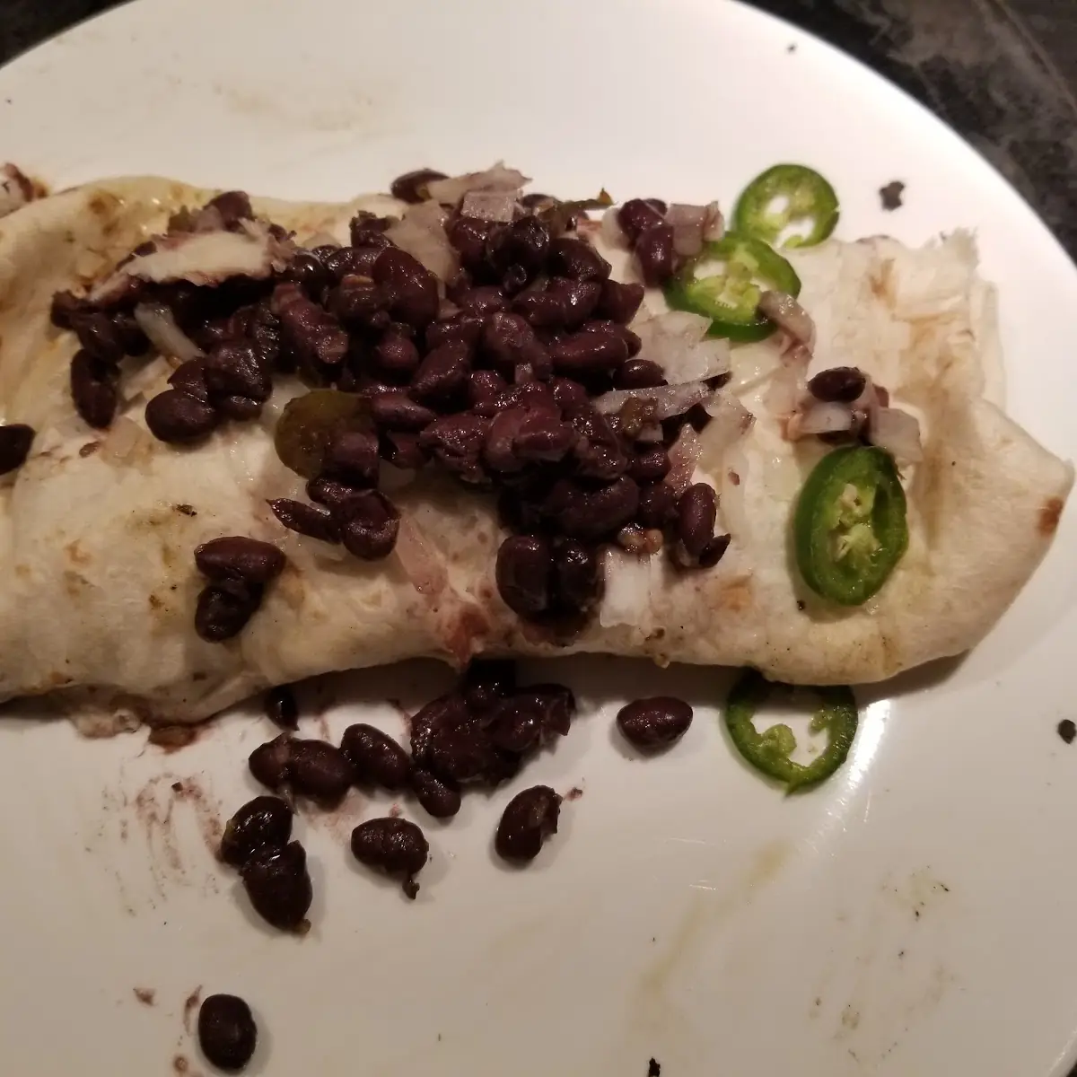 Black Bean Burrito