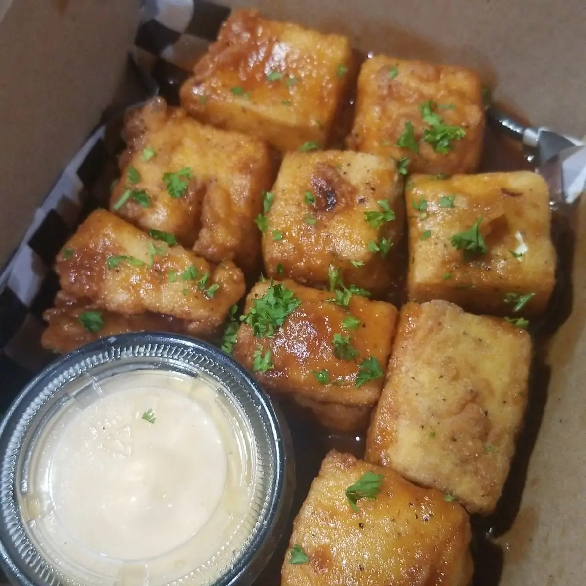 BBQ Tofu Wings