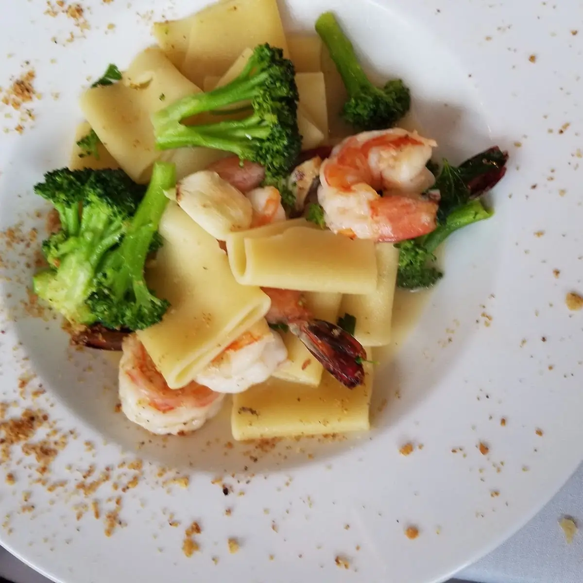 Paccheri Pasta with Shrimp