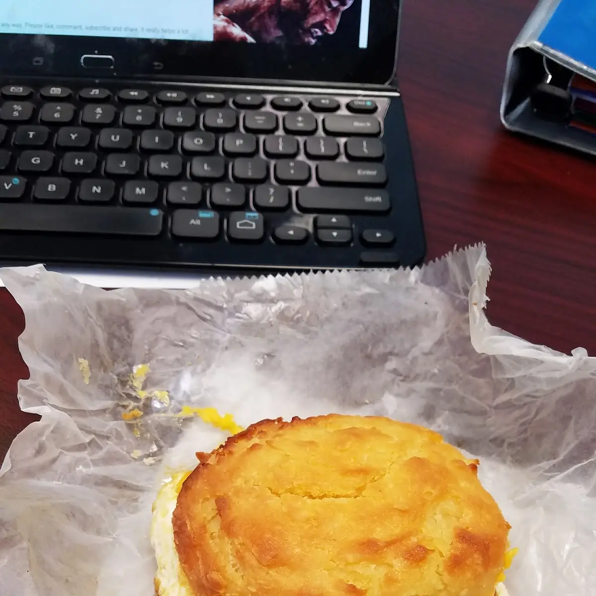 Bacon Egg and Cheese Biscuit