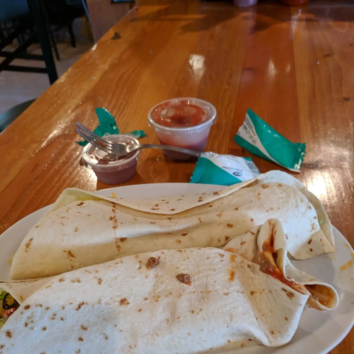 2 Soft Shell Tacos