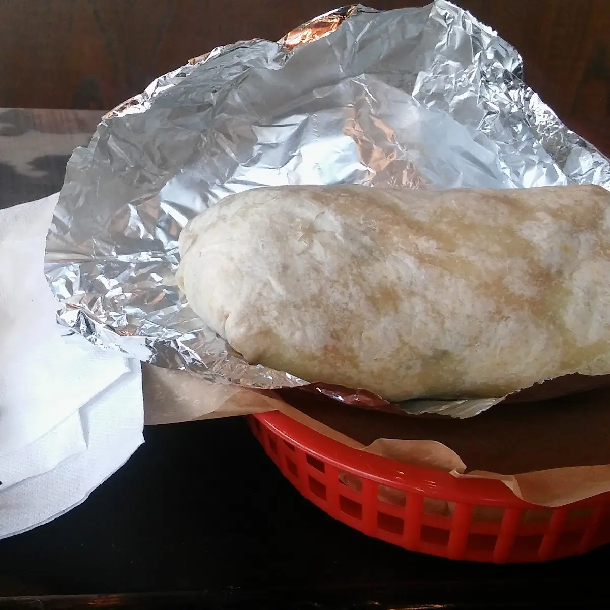 Fiesta Chicken Burrito