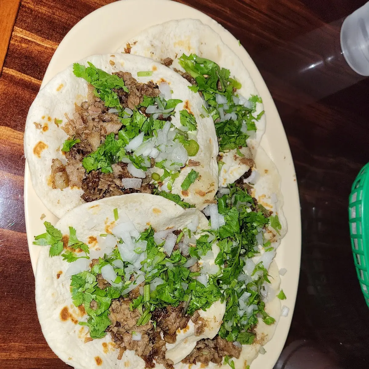 Carne Asada on Flour Tortillas