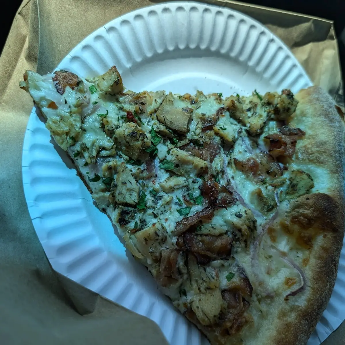 Chicken Pesto Pizza