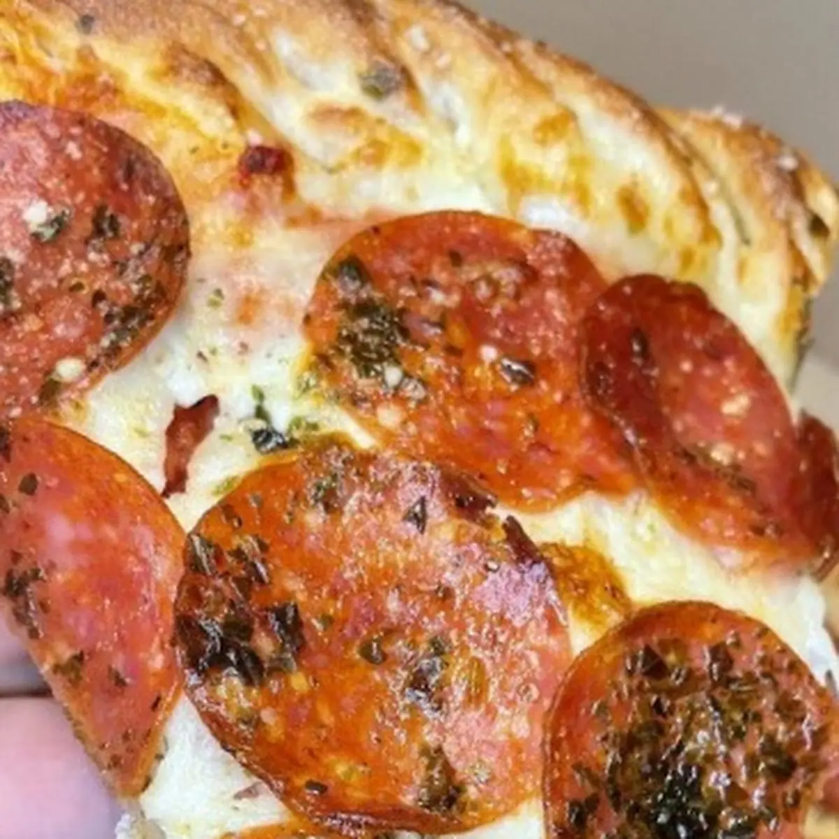 Stuffed Crust Pepperoni Pizza
