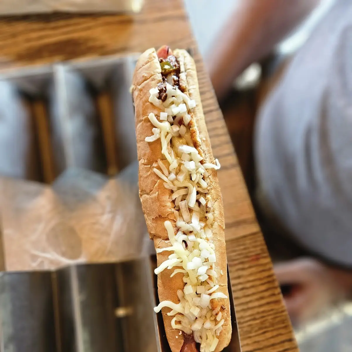 Foot Long Chili Dog