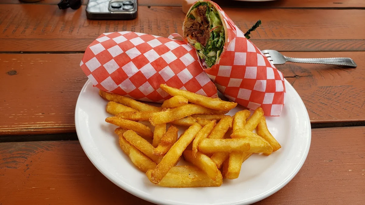 Smoked Brisket Wrap, Last Chance Saloon