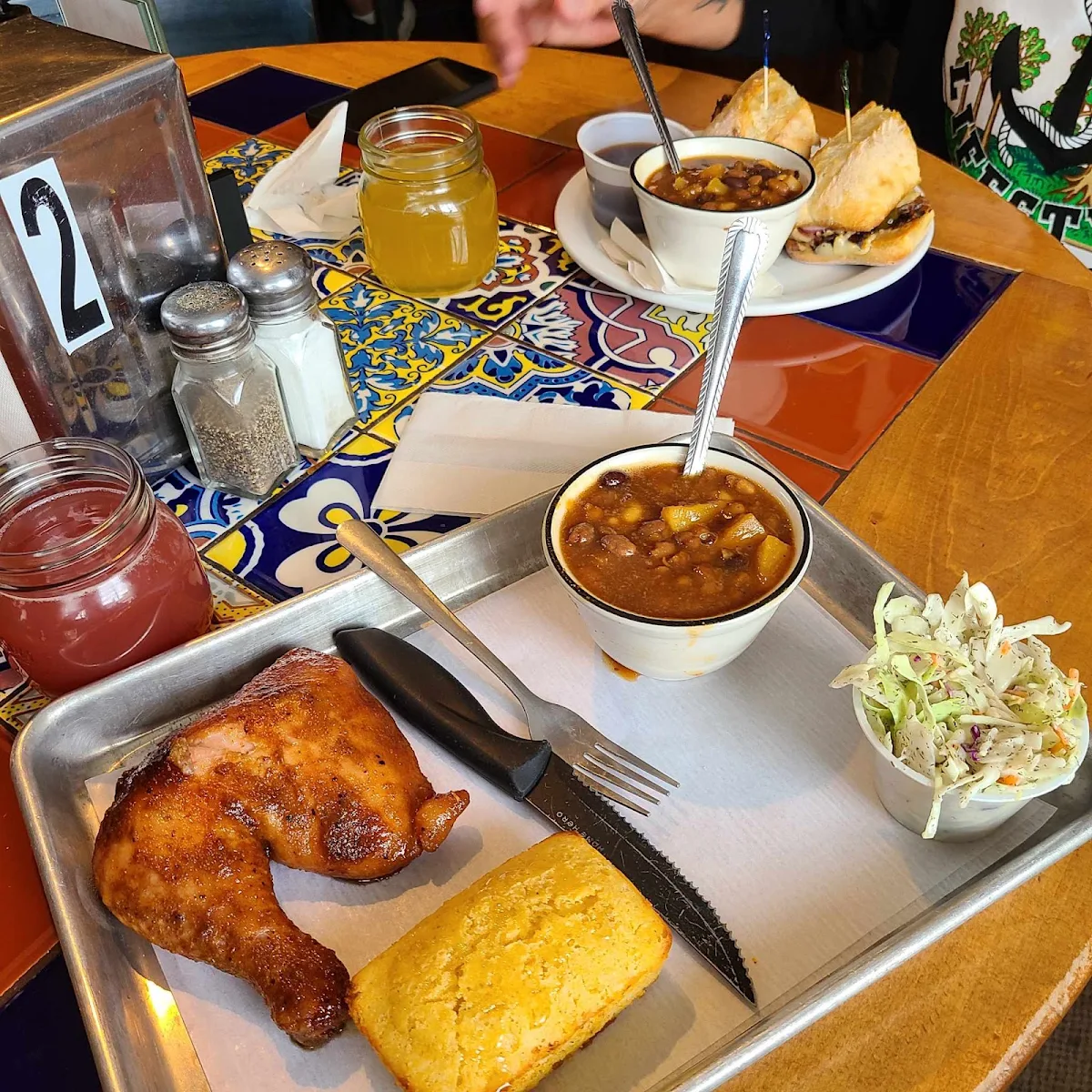 Smoked Chicken and Beans, Last Chance Saloon