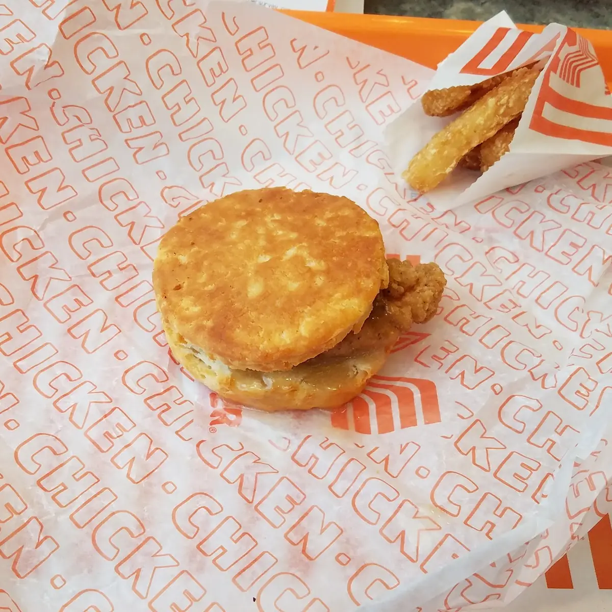 Honey Butter Chicken Biscuit